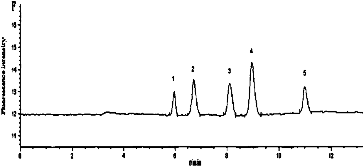 Method for detecting aflatoxins in vegetable protein beverage