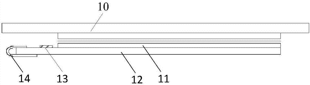 Display panel assembly and electronic equipment