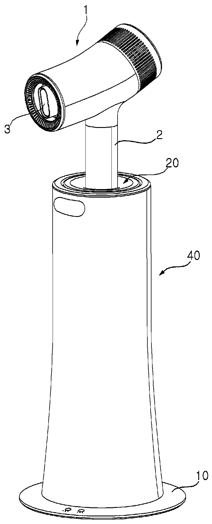 Dryer stand and control method thereof