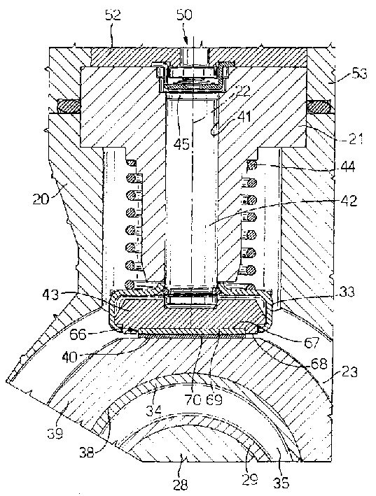 Fuel pluger pump for internal combustion ingine