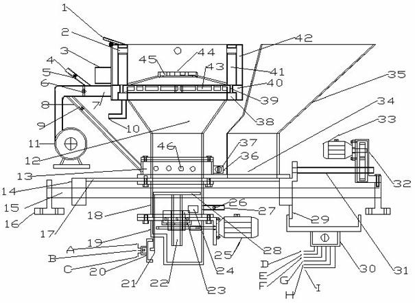 Combustion furnace with full-automatic feed and heath fuel feed device