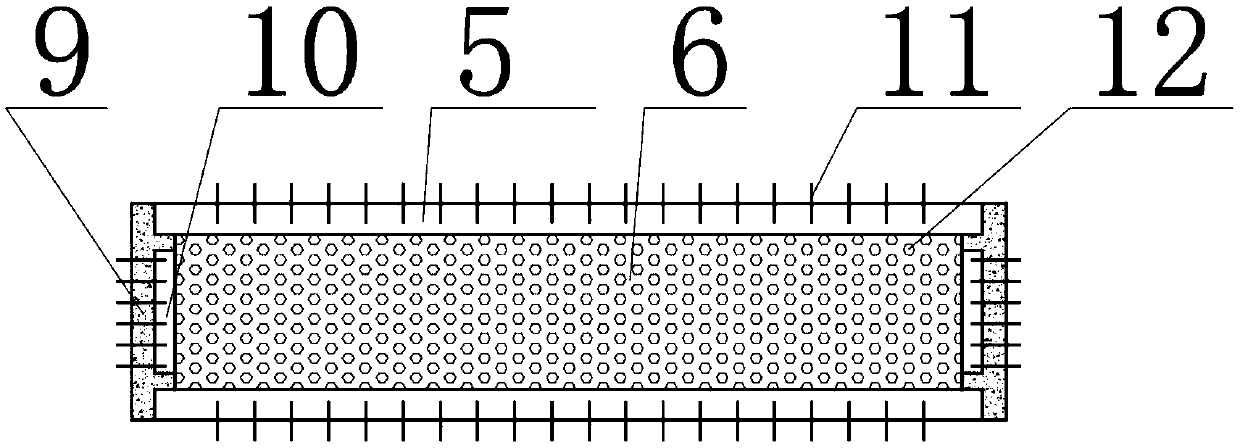 Automobile windshield light shielding and entertainment multifunctional composite glass structure and manufacturing method thereof