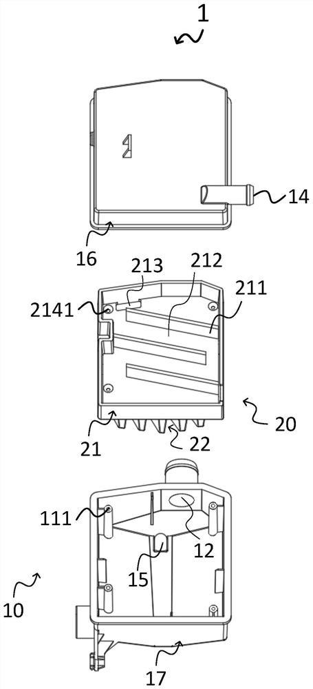 Heat exchange piece of moisture removal device, moisture removal device and clothes dryer