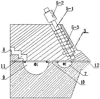 A kind of slit die head for fluid coating of lithium ion battery