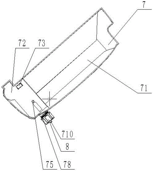 Movable dehumidifier with multipurpose integrated water drainage structure