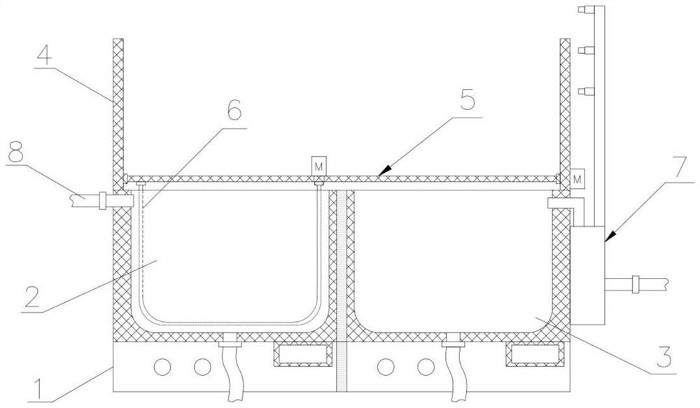 Fleshing device and method for making bone specimen