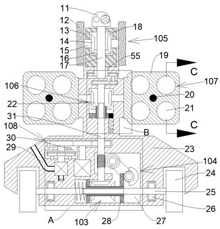 A home security robot controlled by information technology