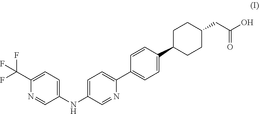 Pharmaceutical compositions containing a dgat1 inhibitor