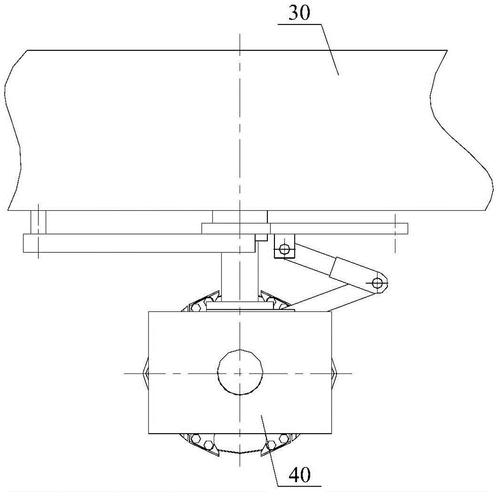 Independent suspension system and crane with the independent suspension system