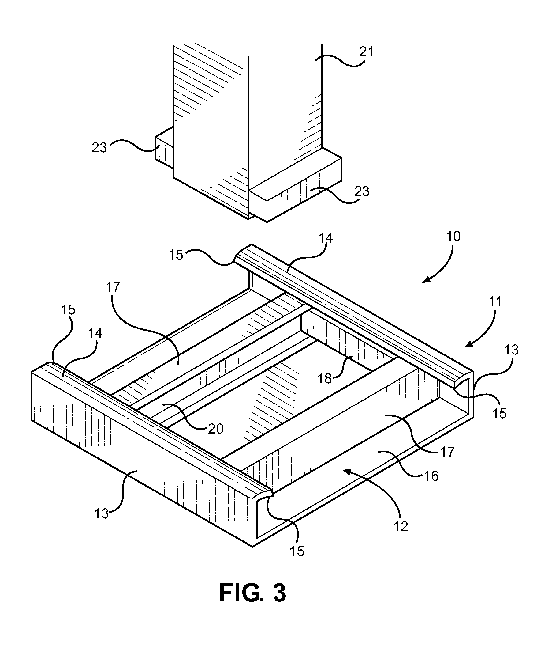 Post-frame footing assembly and vertical post