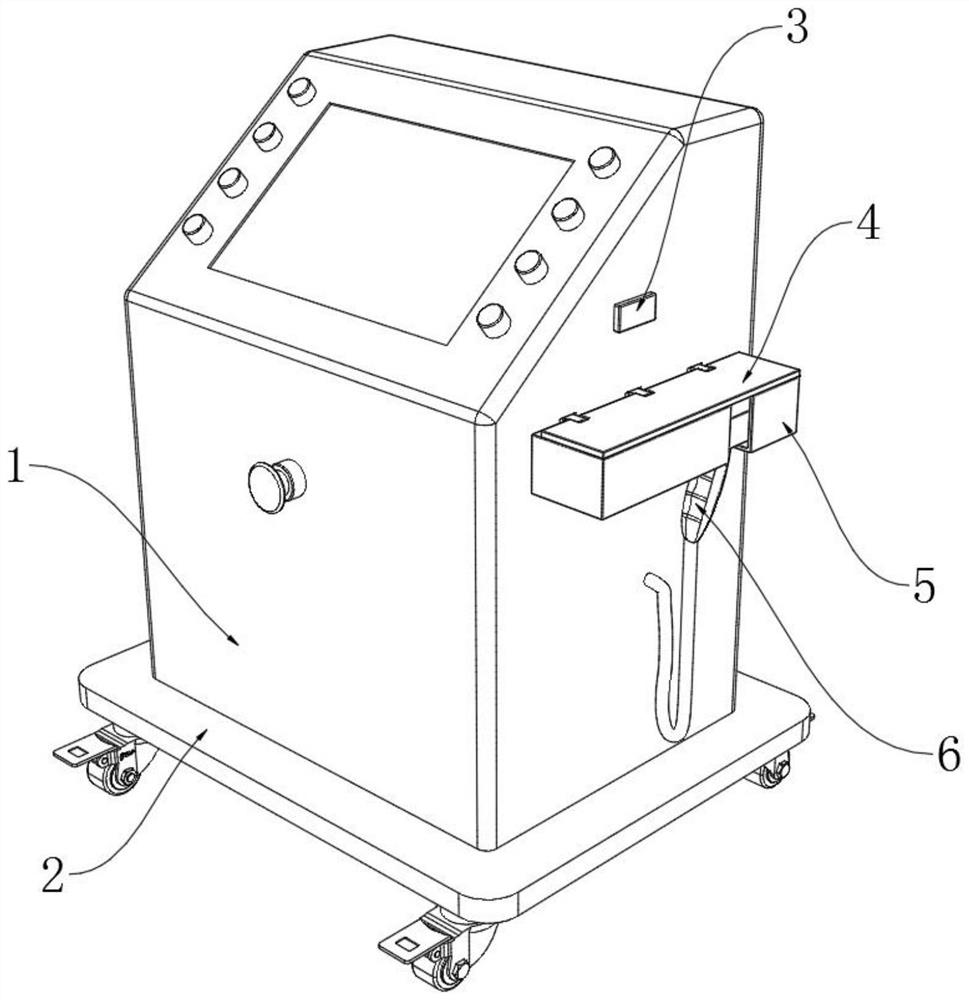 Laser therapy apparatus with zooming collimation handle