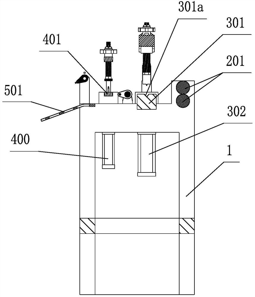 Bag cutting machine