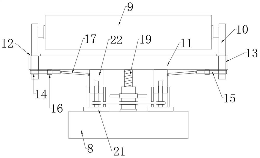 Speed-adjustable bidirectional rotary roasting furnace