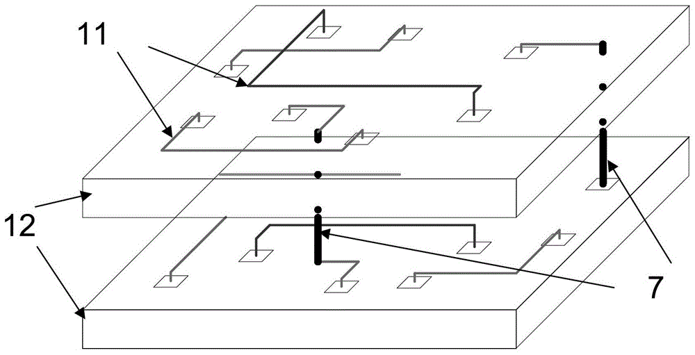 A test substrate and a probe card manufactured using the test substrate