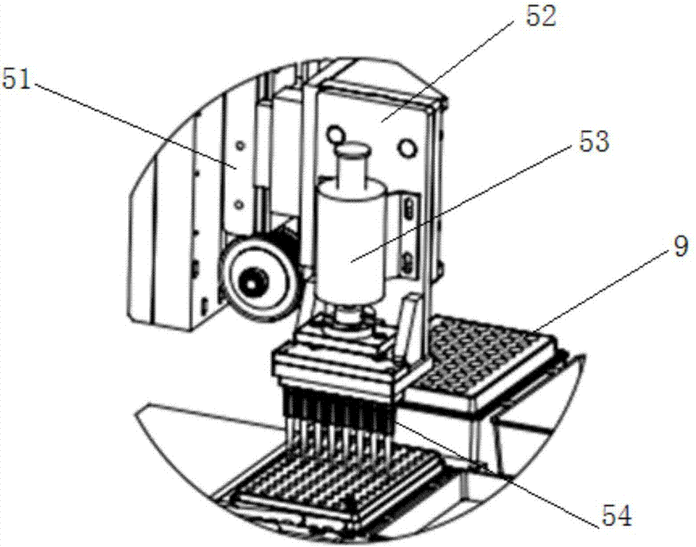 Pipette tip distributor and automatic pipette tip assembling machine