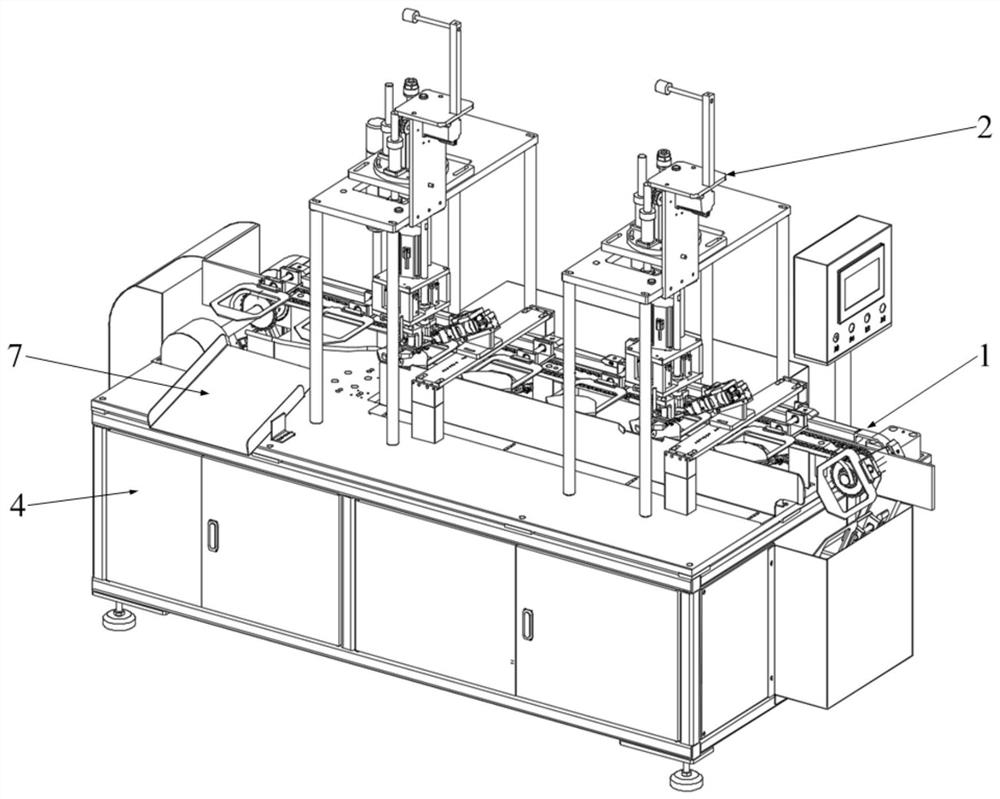 Novel full-automatic welding machine for mask ear ropes