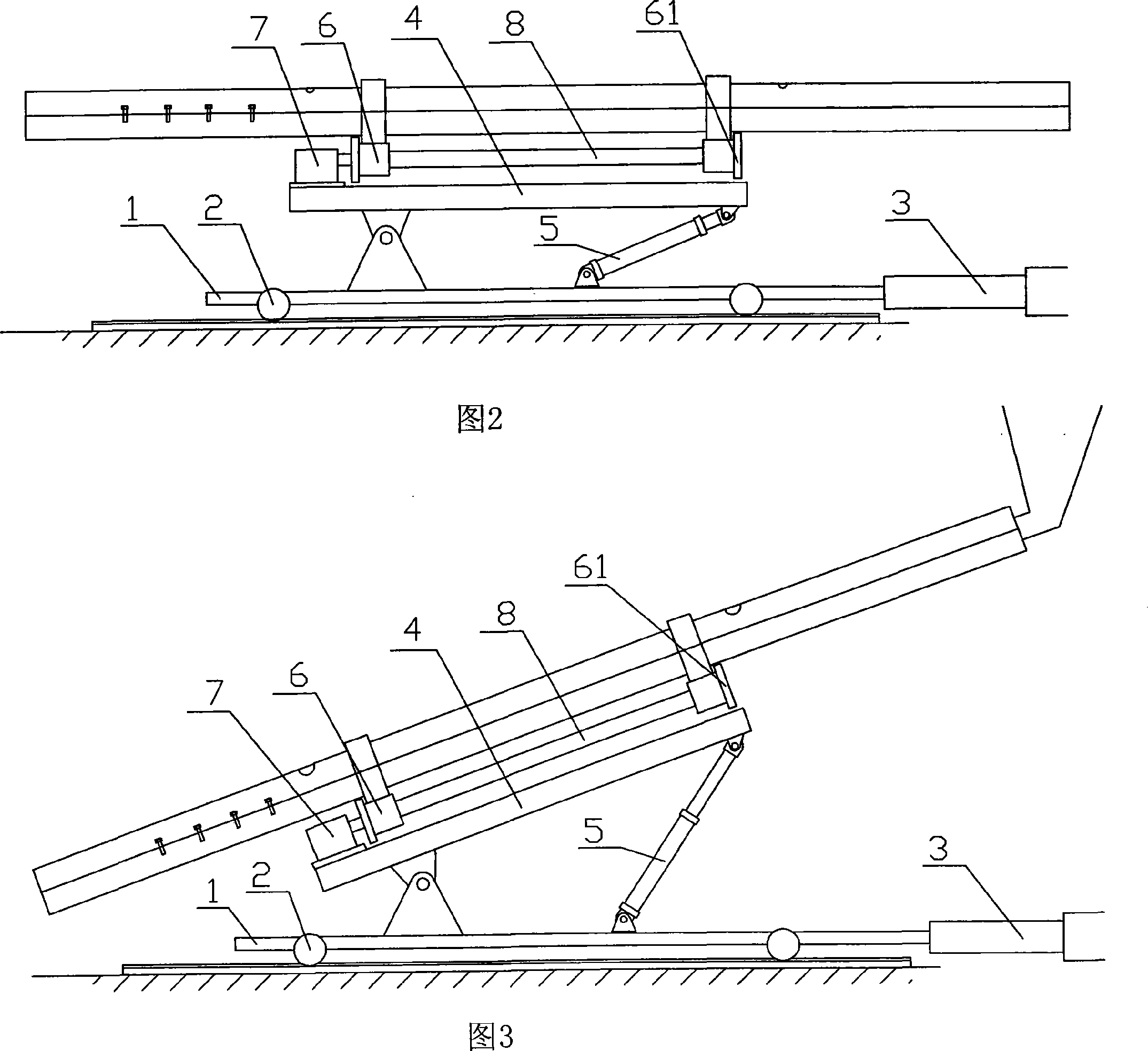 Process for making concrete pile and its special-purpose equipment