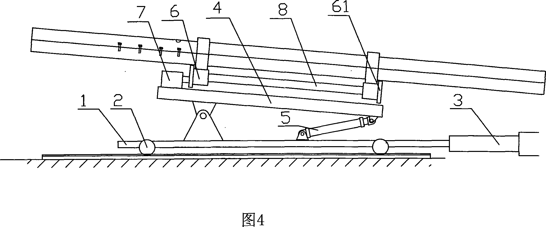 Process for making concrete pile and its special-purpose equipment