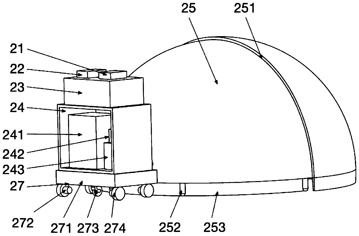 Temperature controlled automatic servicing system and method