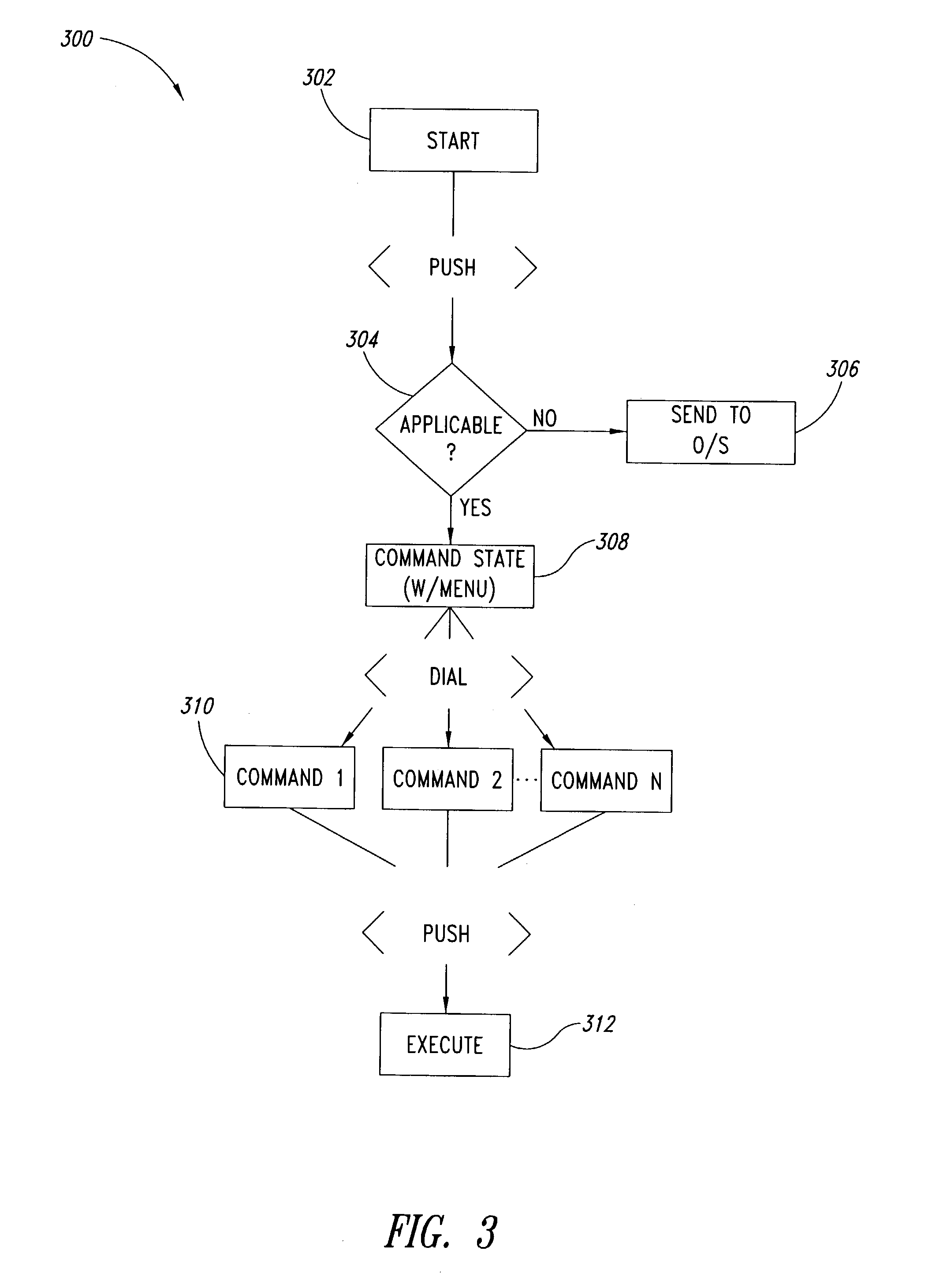 Navigation and selection control for a hand-held portable computer