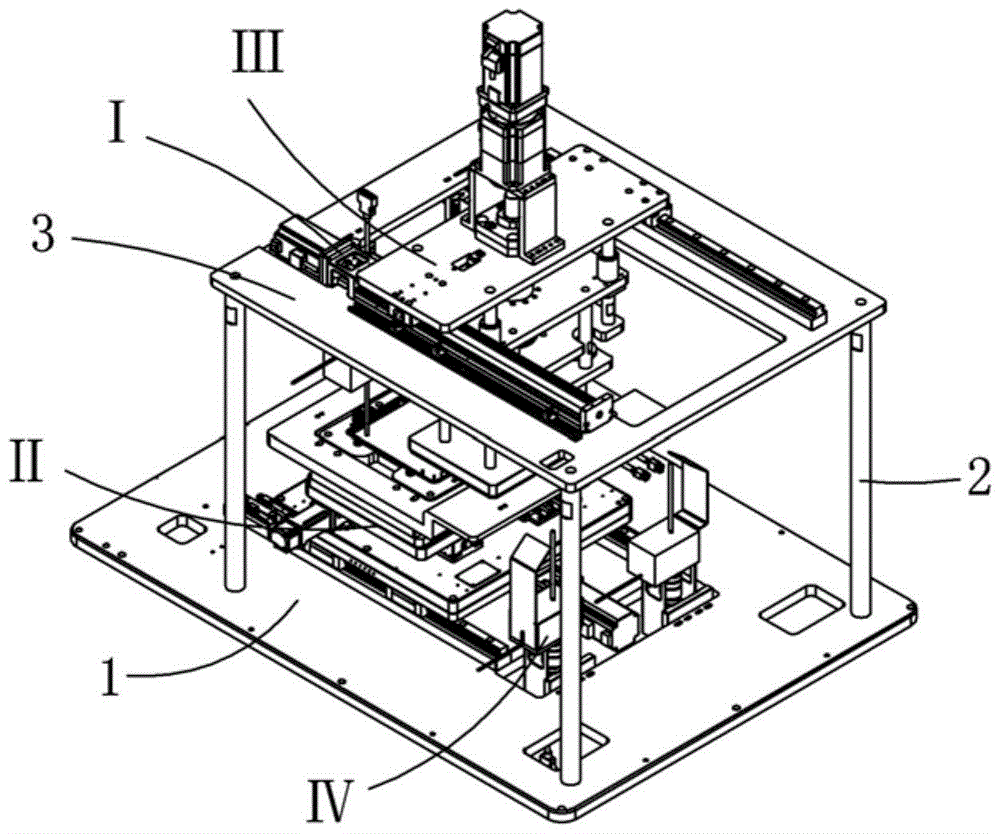 An automatic aligning and pressing mechanism