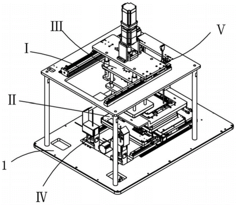 An automatic aligning and pressing mechanism