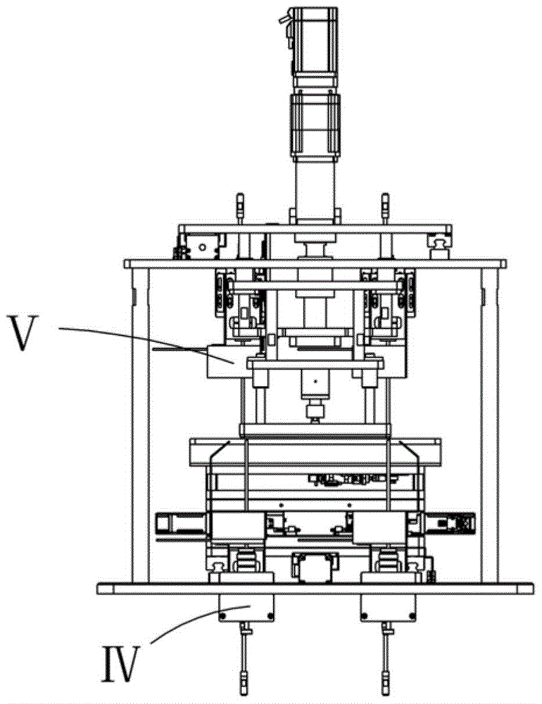 An automatic aligning and pressing mechanism