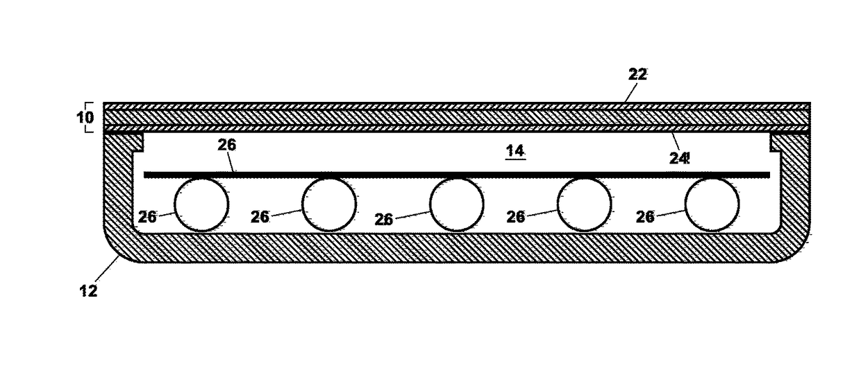 Solar collector comprising an opaque cover