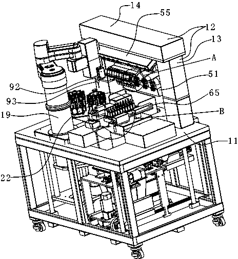 A kind of infusion drug preparation equipment