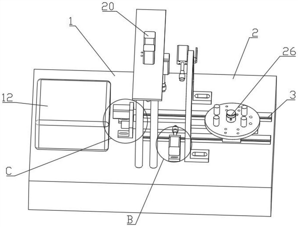 Multi-kinetic-energy detection test bed for oil-gas separator and detection method