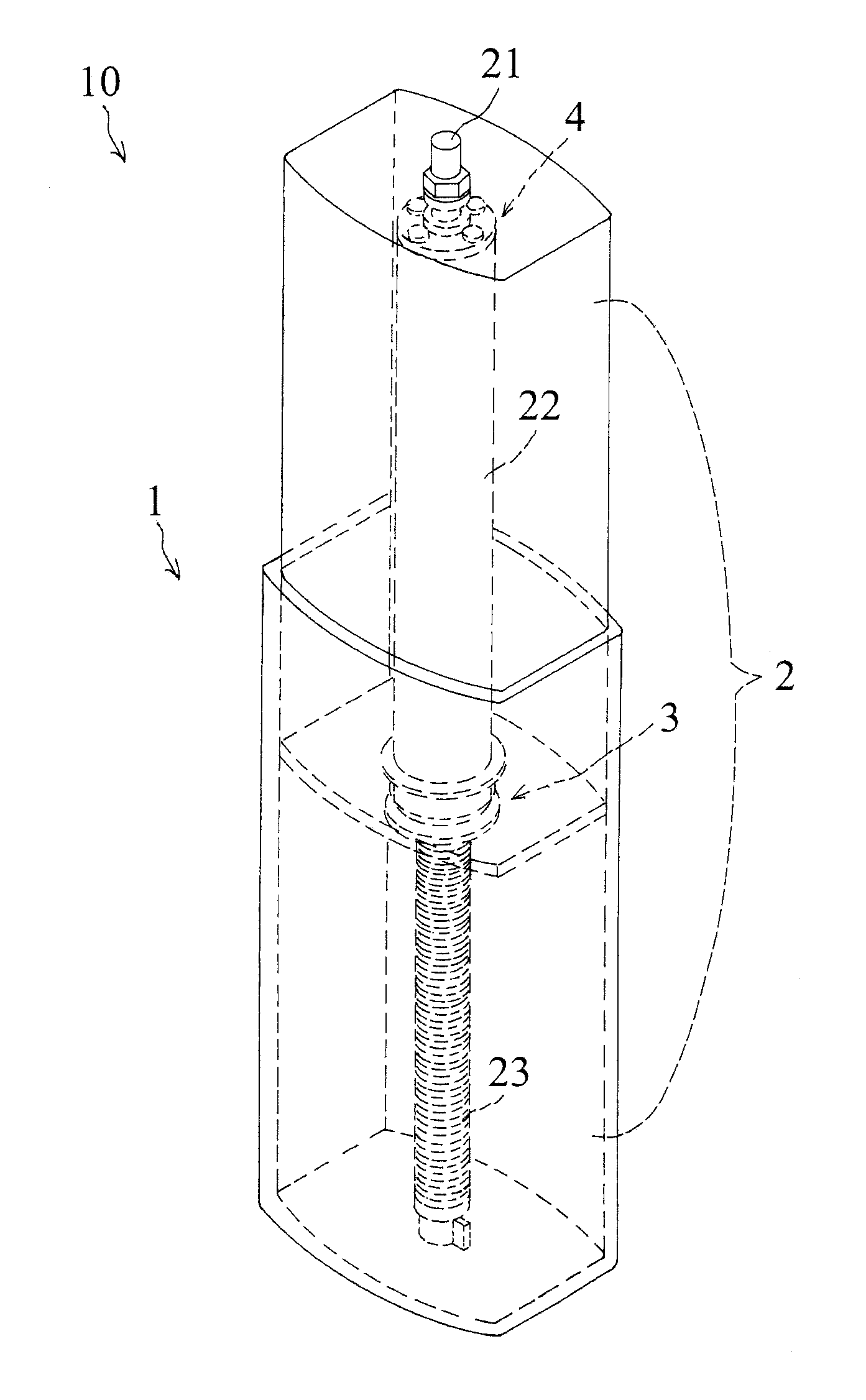 Lifting Holder Structure