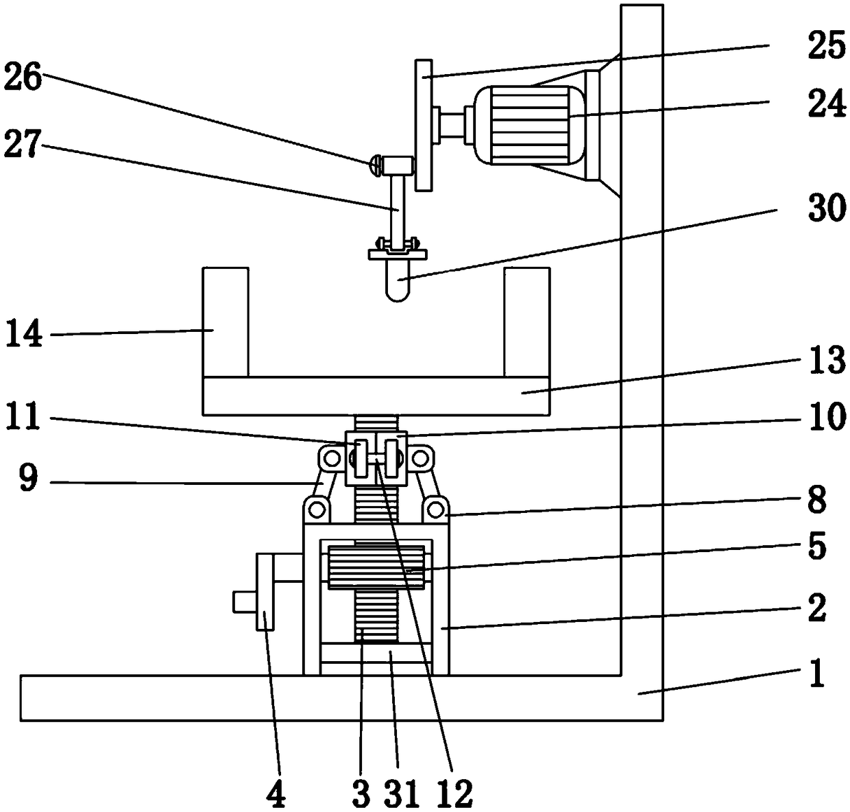 Wood polishing device