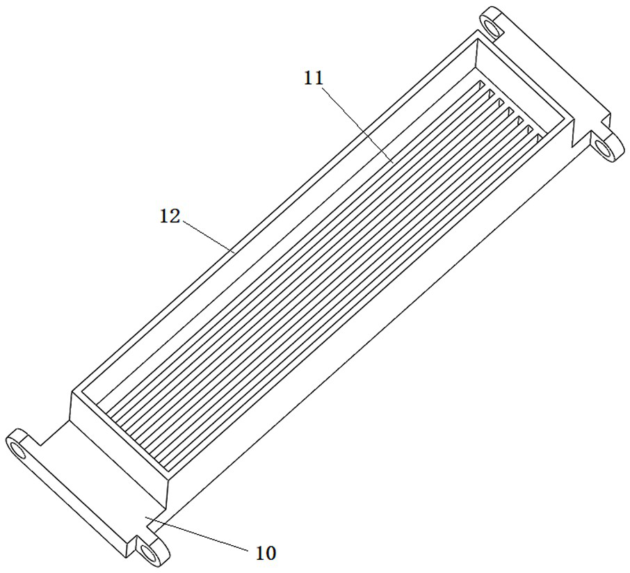 Conveying device of boiling pool for livestock and poultry meat processing line