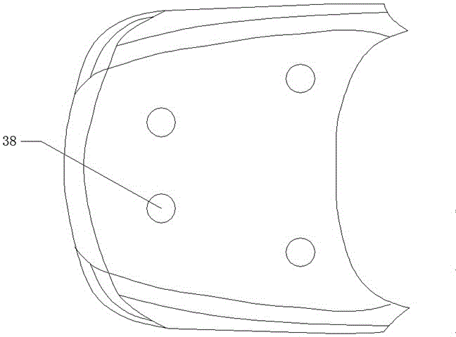 Front compartment of hybrid vehicle