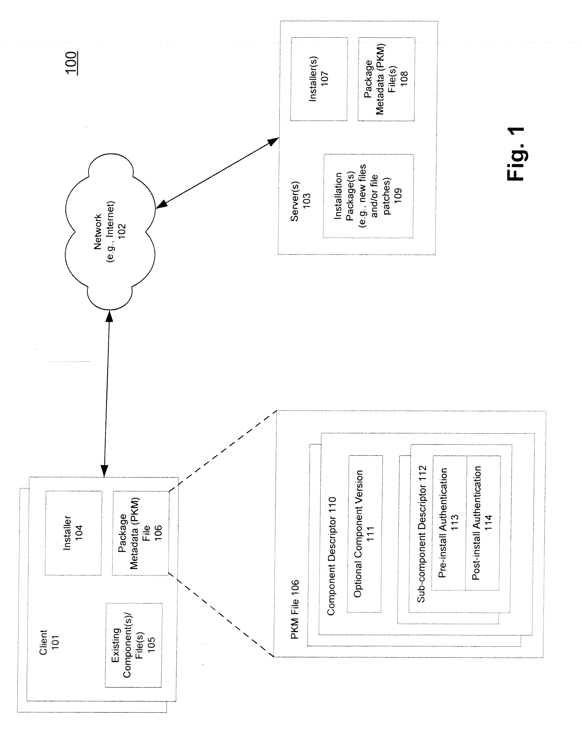 Mechanism for determining applicability of software packages for installation