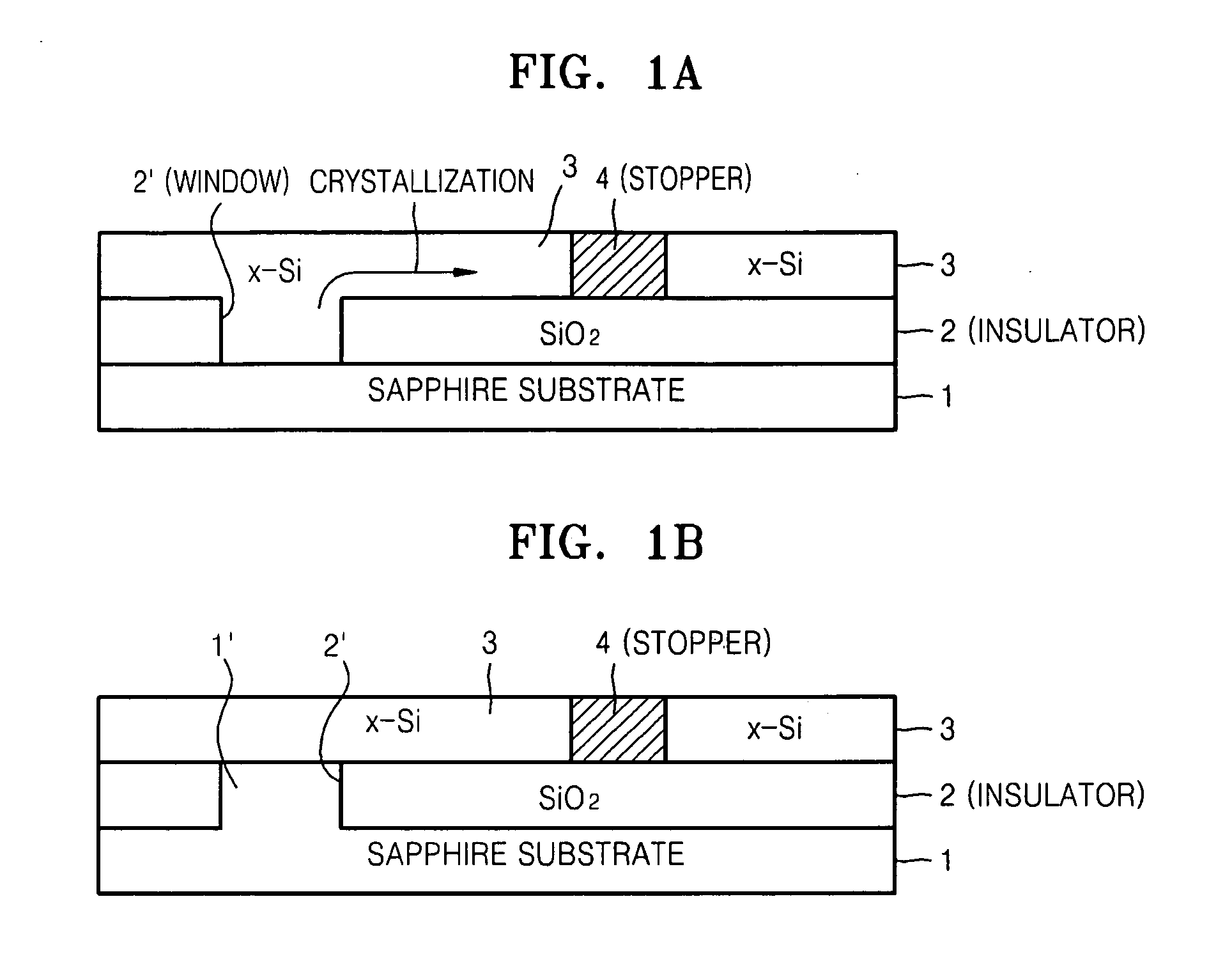 Crystal substrates and methods of fabricating the same