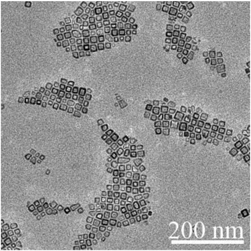 Preparation method of nanocrystal containing manganese and fluoride compounds