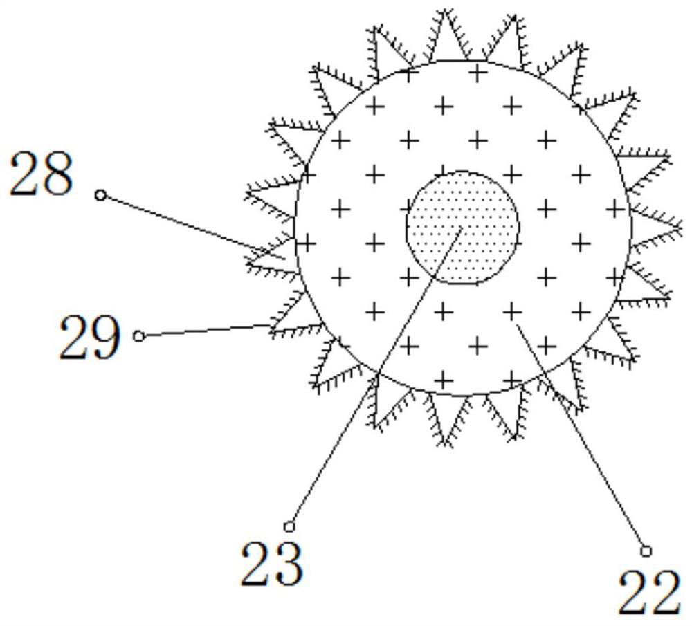 A device for planting broken soil for agricultural experiments