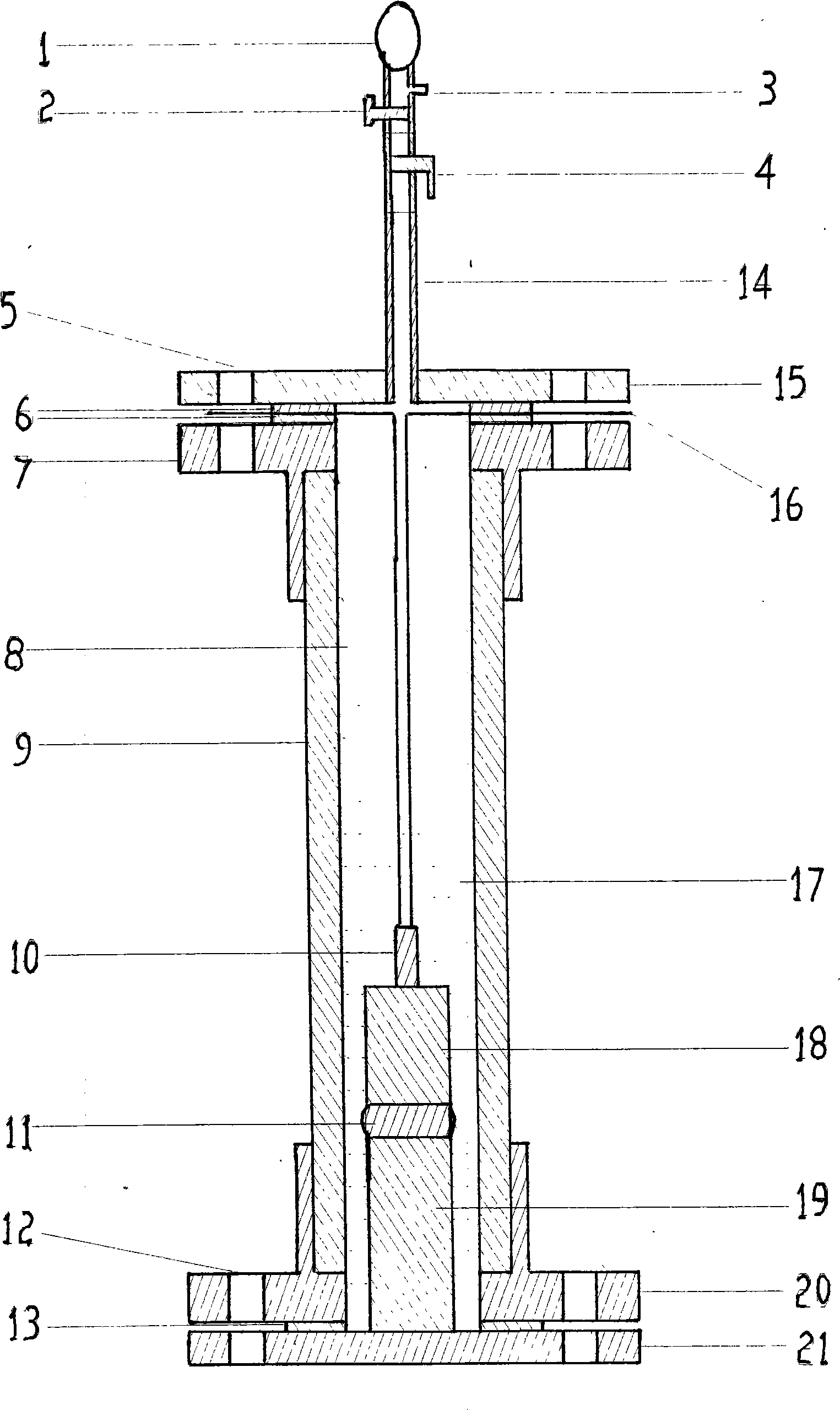 Device for testing underwater brisance of explosive