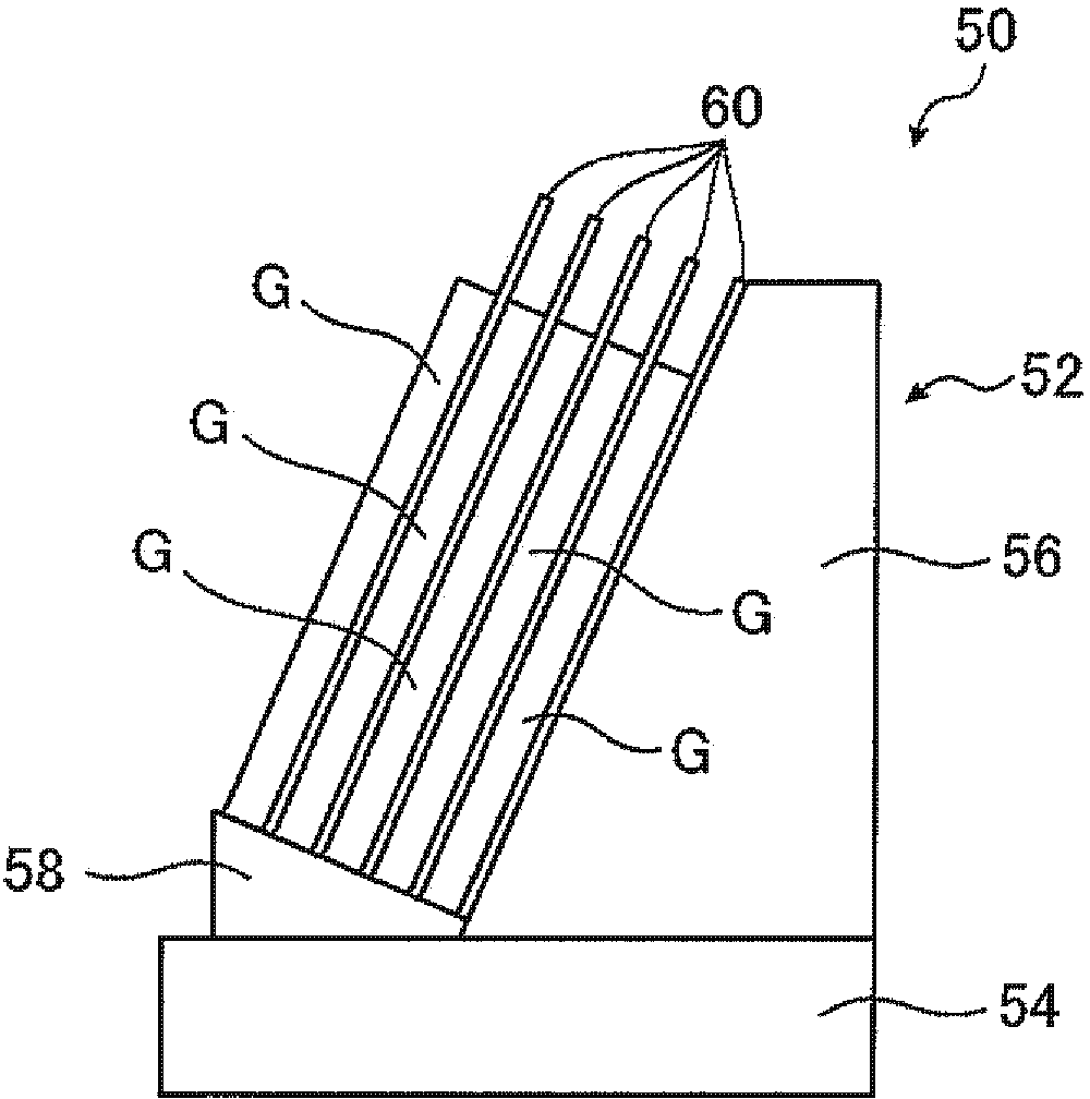 Glass lining paper and glass plate package body