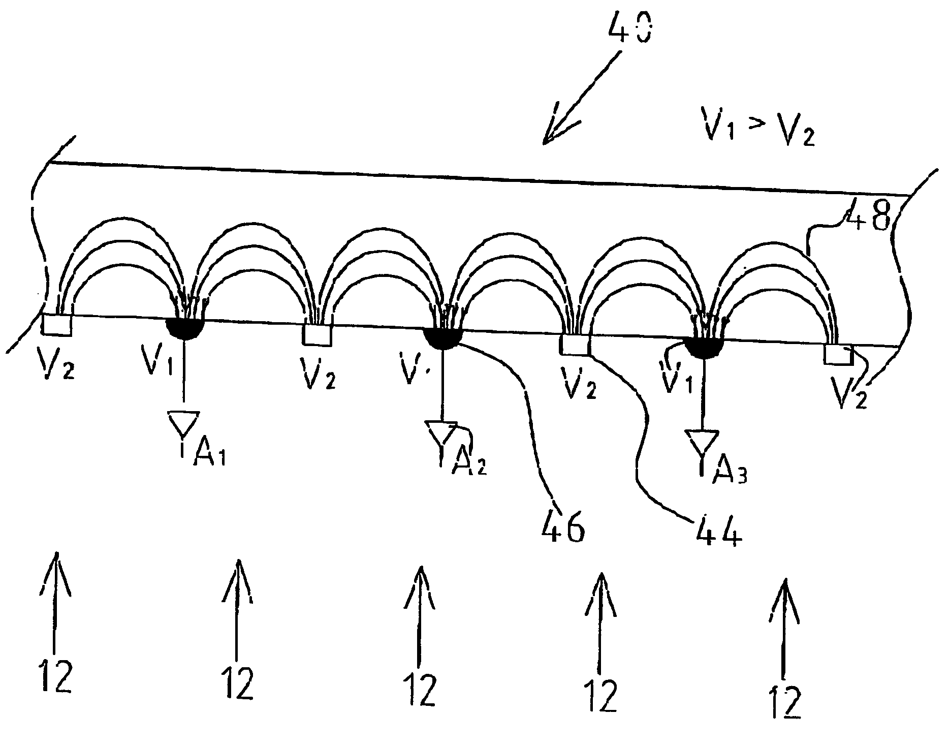 Two-dimensional radiation detector