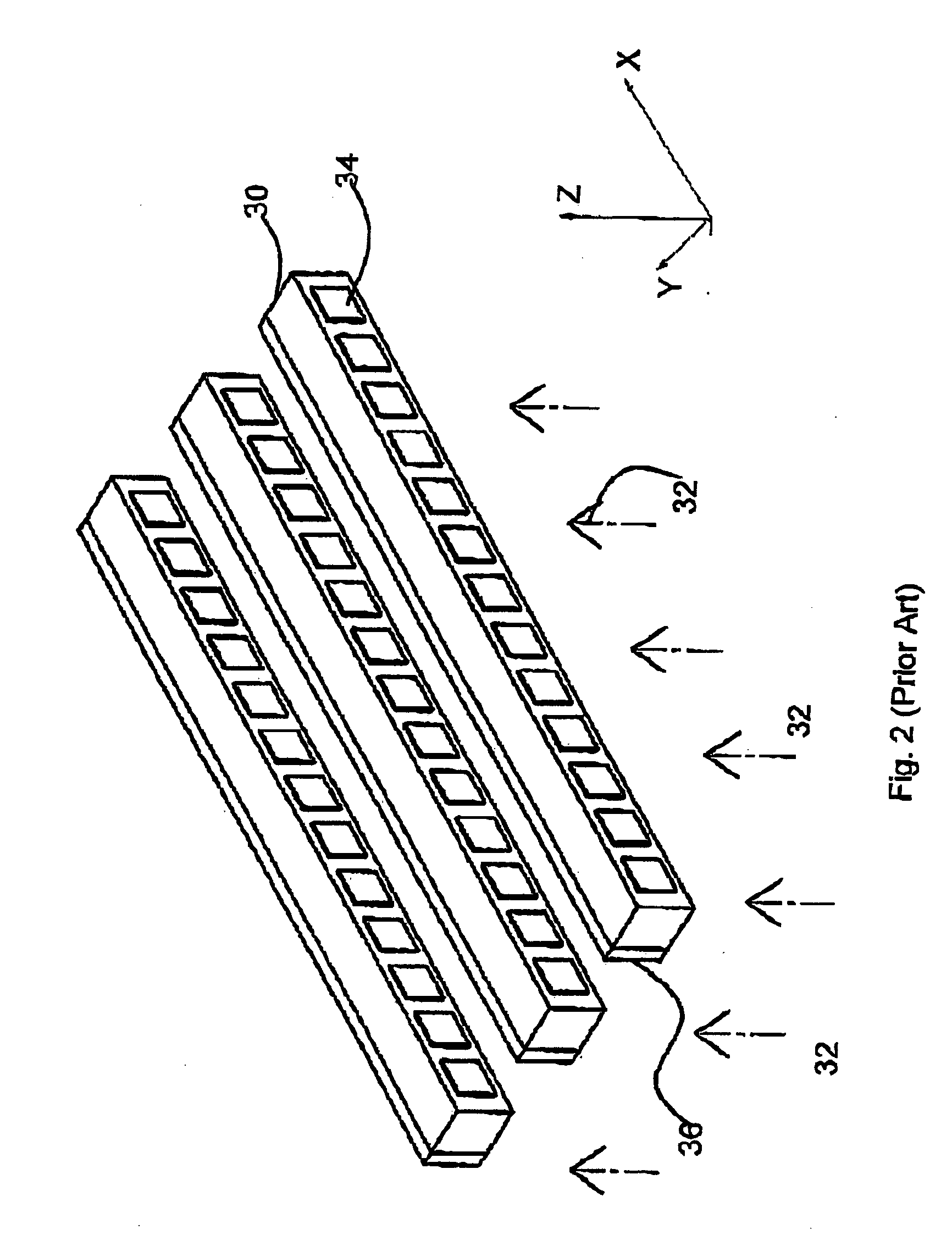 Two-dimensional radiation detector