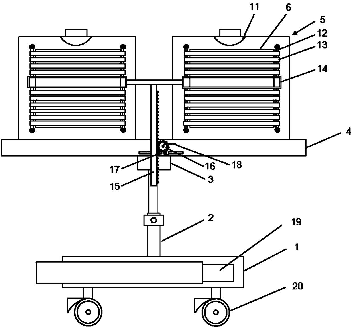 English vocabulary contrastive explanation device