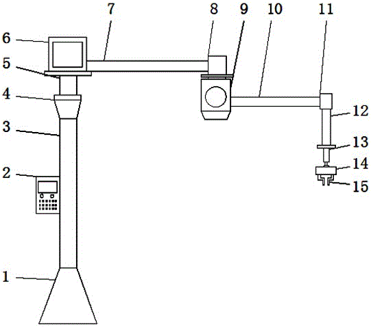 Mechanical arm with labor-saving function