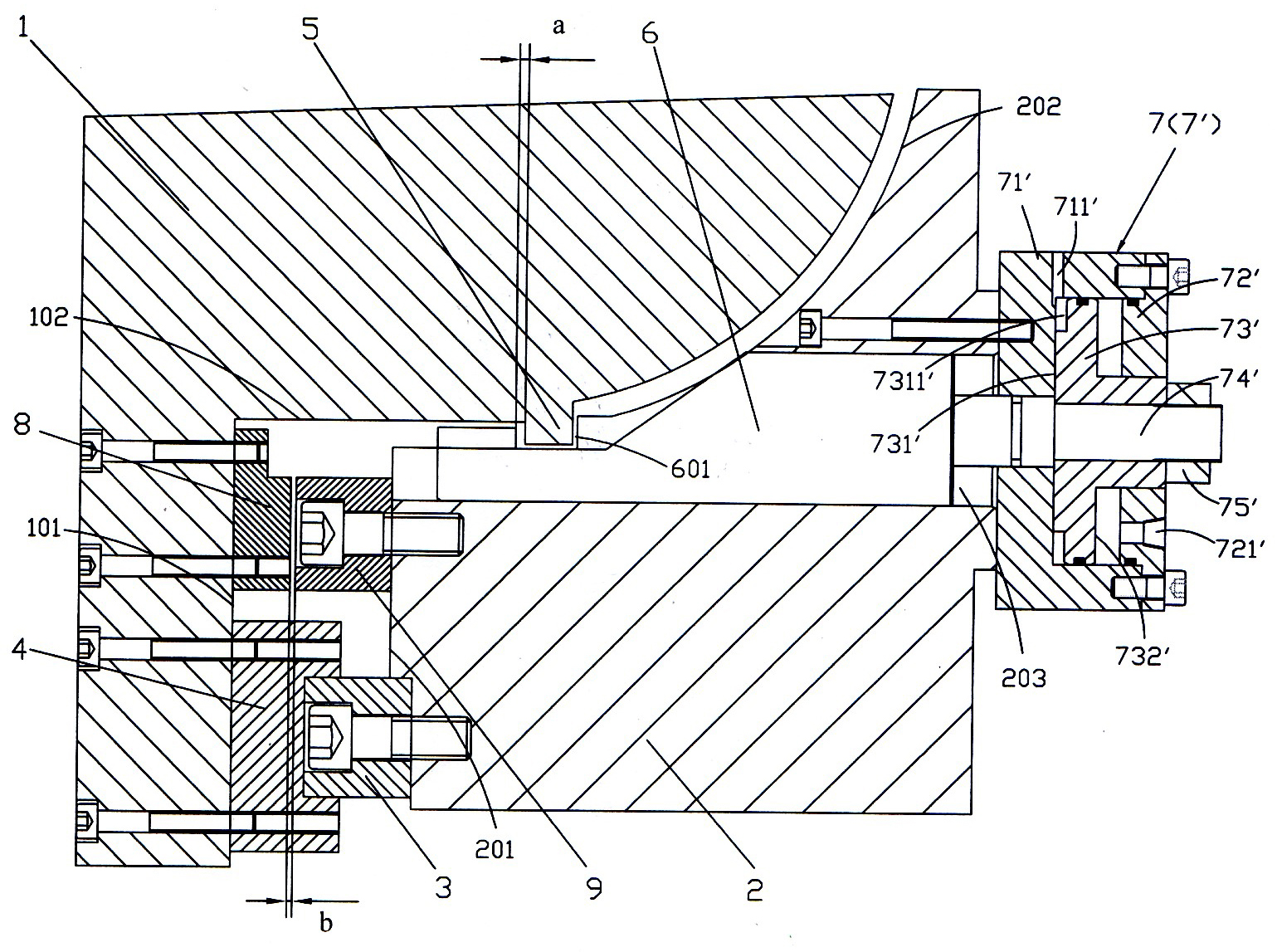 Linear guide rail locking device with protecting function