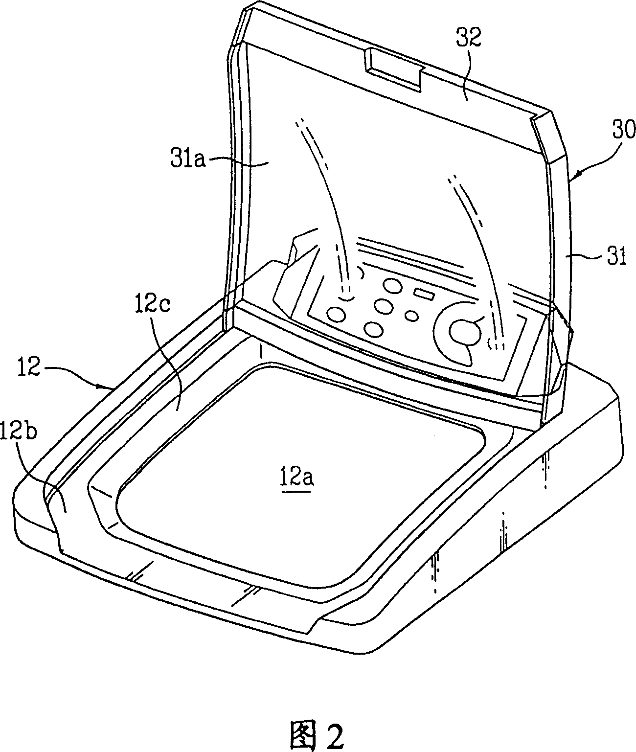 Door for washing machine and method for manufacturing the same