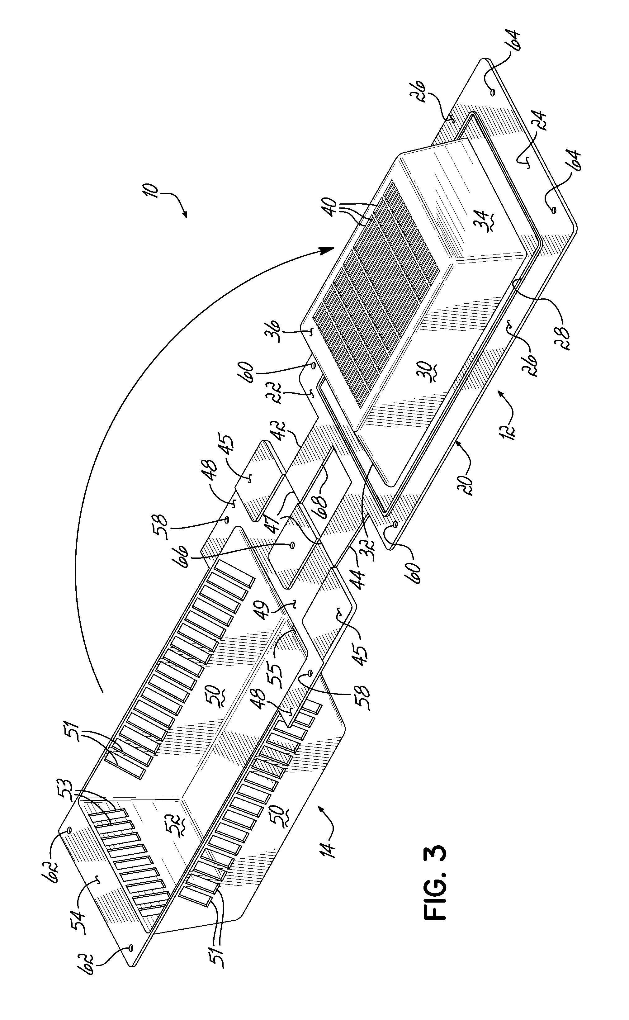 Two piece roof vent