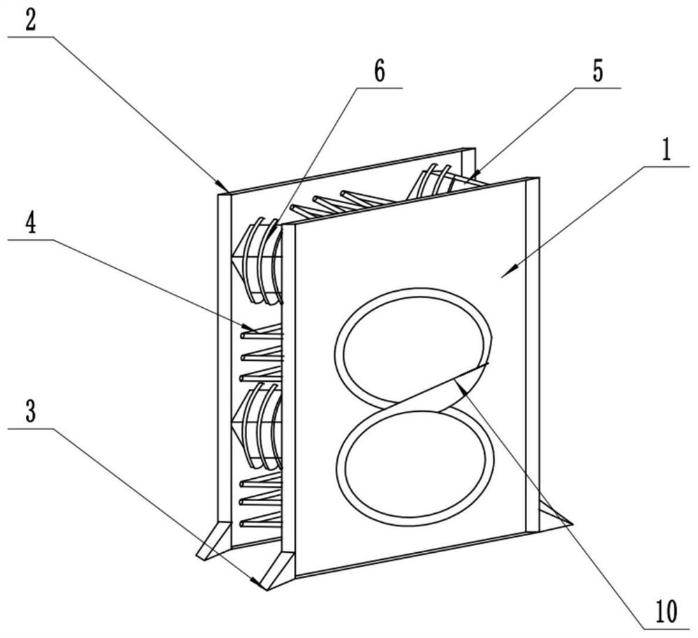 An assembled steel plate combined energy-dissipating shear wall