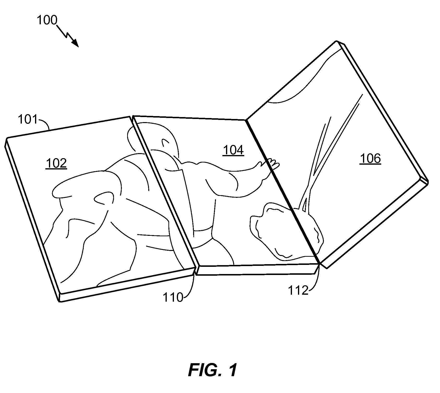 Mobile device with an inclinometer