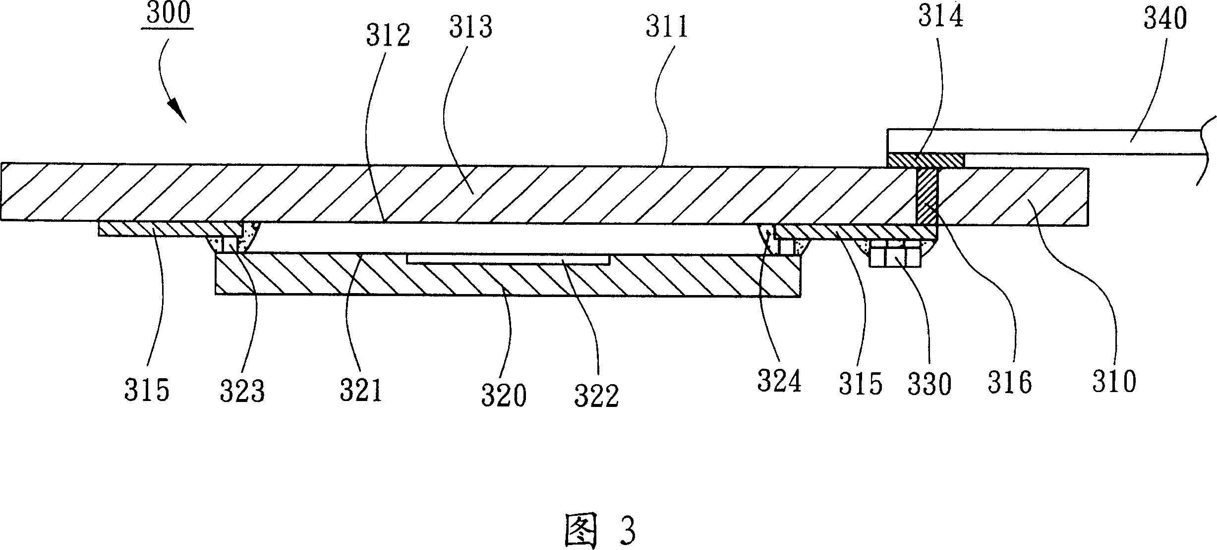 Image sensor module package structure